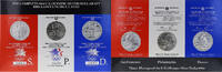 USA 1 dollar 3 x 1 Dollar - Liberty - XXIII Olympiad Los Angeles 1984 - Silver -