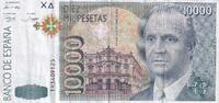 Spanien 10000 pesetas 10000 Pesetas 1992 - Juan Carlos - Jorge Juan - 1992 -