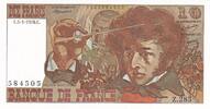 Frankreich 10 francs 10 Francs - Berlioz - 05.01.1976 - Serial Z.285 -