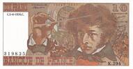 Frankreich 10 francs 10 Francs - Berlioz - 05.08.1976 - Serial K.294 -