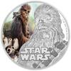 Niue 2 dollars Chewbacca - Star Wars - 2 Dollars colour 2017 -