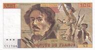Frankreich 100 francs 100 Francs Delacroix - 1978 - Serial S.3 - Fay.69.1b -