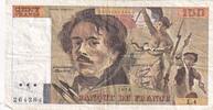 Frankreich 100 francs 100 Francs Delacroix - 1978 - Serial E.4 - Fay.69.1c -