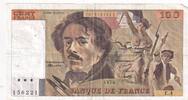 Frankreich 100 francs 100 Francs Delacroix - 1978 - Serial F.4 - Fay.69.1c -
