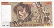 Frankreich  100 Francs Delacroix - 1978 - Serial O.5 - Fay.69.1d III / SS+