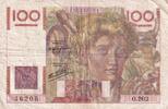 Frankreich 100 francs 100 Francs - Jeune Paysan - 17-07-1947 - Serial H.203 - P.128 -