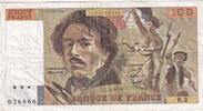 Frankreich 100 francs 100 Francs Delacroix - 1978 - Serial B.2 - Fay.68.02 -