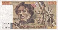 Frankreich 100 francs 100 Francs Delacroix - 1978 - Serial S.2 - Fay.68.02 -
