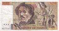 Frankreich 100 francs 100 Francs Delacroix - 1978 - Serial T.2 - Fay.68.02 -