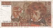 Frankreich 10 francs 10 Francs - Berlioz - 02-10-1975 - Serial V.232 -