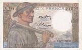 Frankreich 10 francs 10 Francs - Minor - 30-06-1949 - Serial U.198 -
