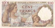 Frankreich 1942 100 Francs Sully - 12-02-1942 - Serial F.28608 III / SS