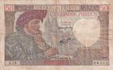Frankreich 1940 50 Francs Jacques Coeur - 05-09-1940 - Serial Z.13 IV / S+