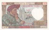 Frankreich 1941 50 Francs Jacques Coeur - 24-04-1941 - Serial T.77 I / ST