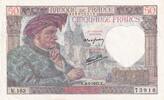 Frankreich 1942 50 Francs Jacques Coeur - 15-05-1941 - Serial A.82 II / VZ
