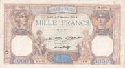Frankreich 1930 1000 Francs Ceres and Mercury - 27-11-1930 - Serial B.1070 IV / S