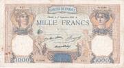Frankreich 1000 francs 1000 Francs Ceres and Mercury - 17-09-1936 - Serial O.2590 -
