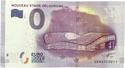 Souvenir 0 Euro Ticket - New Marseille Velodrome Stadium 2016 - small numbering I / ST