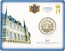 Luxemburg  2 euros commemo. BU 2021 Coincard - 100 years of Prince John Classic version