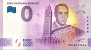 Souvenir 0 euro banknote - Hassan II Mosque - Morocco 2022 I / ST