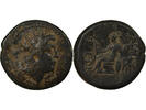 Griechenland (Kilikien) 1 ae Ae - Cilicia, Soli - Pseudo-Autonomous Issue - Countermarked -