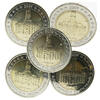 Deutschland  Set of 5 x 2 Euros Commemo. Germany 2009 - Saarland (all 5 workshops) unz ( non circulé)