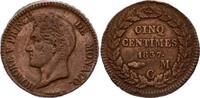 Monaco 5 centimes 5 Centimes Honoré V - 1837 MC -