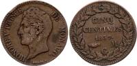 Monaco 5 centimes 5 Centimes Honoré V - 1837 MC -