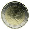 2 Euros Commemorative 10th anniversary EMU - Portugal 2009 unz ( non circulé)