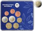 Frankreich Mint euros New National Face - Miniset BU 2022 (MDP) -