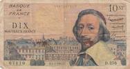Frankreich 10 francs 10 Nouveaux Francs Richelieu - 04-01-1963 - Serial D.256 -