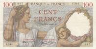 Frankreich 100 francs 100 Francs Sully - 29-06-1939 - Serial Y.344 -
