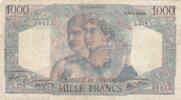 Frankreich 1946 1000 Francs Minerva and Hercules - 16-05-1946 - Serial L.276 III / SS