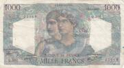 Frankreich 1946 1000 Francs Minerva and Hercules - 03-10-1946 - Serial Q.360 III / SS