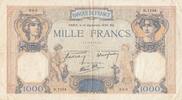 Frankreich 1000 francs 1000 Francs Ceres and Mercury - 14-09-1939 - Serial R.7104 -