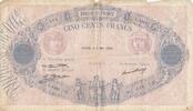 Frankreich 1930 500 Francs - Blue and Pink - 05-05-1930 - Serial L.1262 IV / S