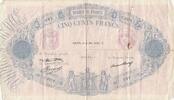 Frankreich 1936 500 Francs Blue and Pink - 14-05-1936- Serial C.2274 IV / S