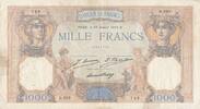 Frankreich 1000 francs 1000 Francs Ceres and Mercury - 24-01-1930 - Serial B.839 -