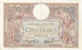 Frankreich 1937 100 Francs Women with child - 02-12-1937 - Serial S.56044 - F.25.1 III / SS