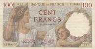 Frankreich 100 francs 100 Francs Sully - 22-08-1940 - Serial F.14685 -