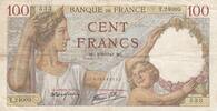 Frankreich 100 francs 100 Francs Sully - 04-09-1941 - Serial T.24003 -