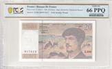 Frankreich 20 francs 20 Francs - Debussy - 1992 - Serial Z.036 - PCGS 66 PPQ -