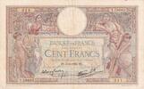 Frankreich 100 francs 100 Francs Women and childs - 09-06-1938 - Serial T.59663 -