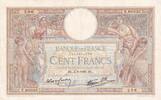 Frankreich 100 francs 100 Francs - Luc Olivier Merson - 04-08-1938 - Serial E.60335 -