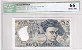 Frankreich 50 francs 50 Francs - Quentin de la Tour - 1987 - Serial K.49 - ICG 66 Choice UNC -