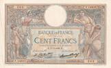 Frankreich 1926 100 Francs - Luc Olivier Merson - 17-07-1926 - Serial F.14825 III / SS+