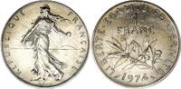Frankreich  1 Franc Seed sower - 1974 - UNC I / ST