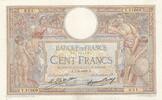 Frankreich 100 francs 100 Francs LOM - large cartridges - 05-06-1928 - Serial Y.21669 -