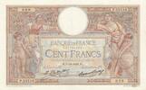 Frankreich 1928 100 Francs LOM - large cartridges - 05-12-1928 - Serial P.23516 II / VZ
