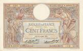 Frankreich 100 francs 100 Francs LOM - large cartridges - 02-04-1931 - Serial N.29942 -